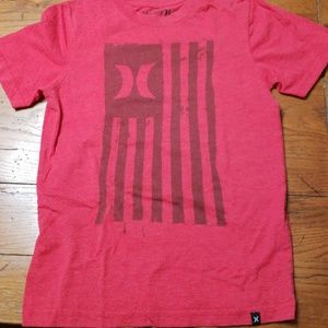 Hurley red tshirt
